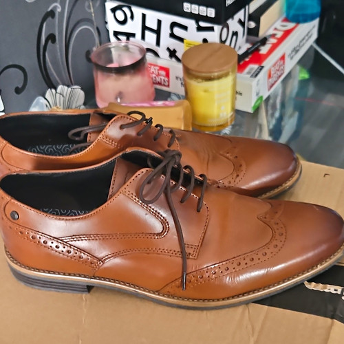Ecco men brown - brown, leather