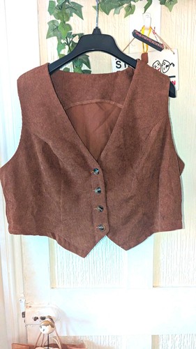 Women brown corduroy - women's,