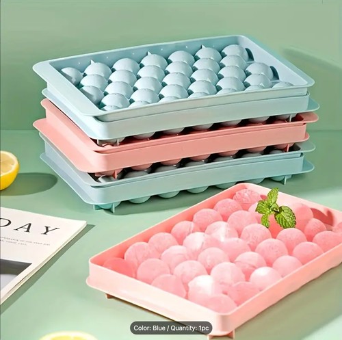 1pc ice cube tray round - cube, grid