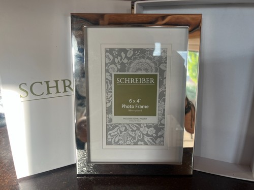 Silver plated photo frame - photo,