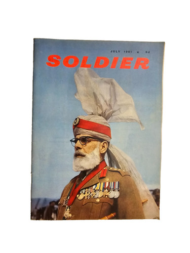 Soldier british army magazine - british,