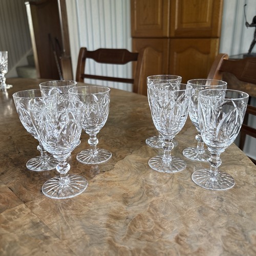 Vintage cut crystal glasses - vintage,