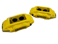 NEW GENUINE LOTUS AP RACING EXIGE V6 YELLOW BRAKE CALIPERS FRONT PAIR