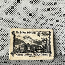 VINTAGE CIGARETTE LID - THE BALKAN SOBRANIE CIGARETTE - IN VERY POOR CONDITION