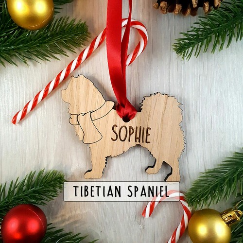 Personalised dog wooden oak - personalised,