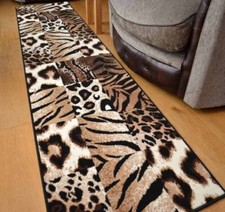 Animal Print Hall Runners Tiger Leopard Small Extra Large Long Carpet Rugs Cheap