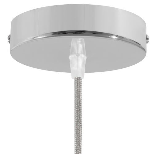 120mm metal ceiling rose plate - metal,