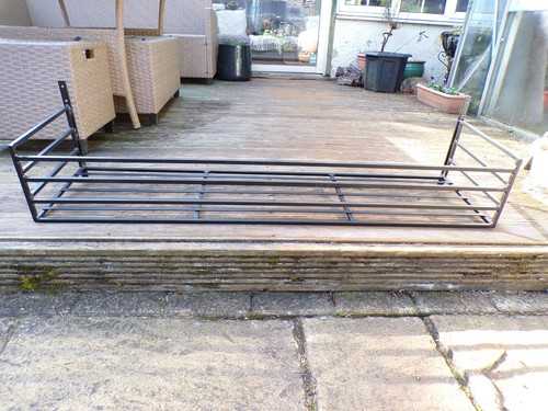 120cm wrought iron window - 120cm, box