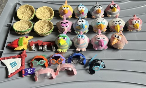 Koo birds - figurines, bundle