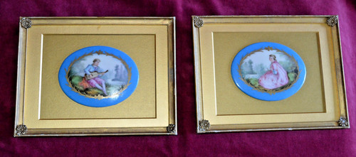 Antique sevres hand painted - hand,