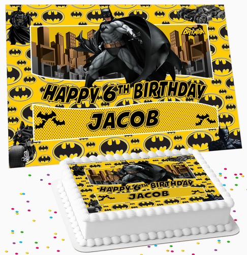Batman birthday personalised - birthday,