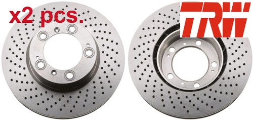 Pcs front brake disc - front,