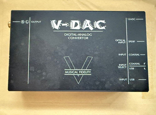 Musical fidelity dac - fidelity,