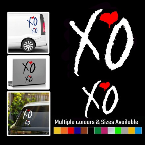 The weeknd decal sticker - xo,