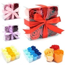 Luxury Soap Flowers 9 In A