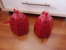 IKEA Red Lanterns with LED