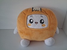 LankyBox Thicc Boxy Plush. Approx 6" Tall, 7" Wide. Used