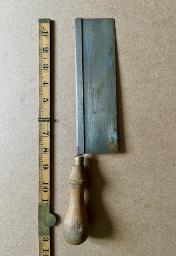 Vintage dovetail saw with - 8”,