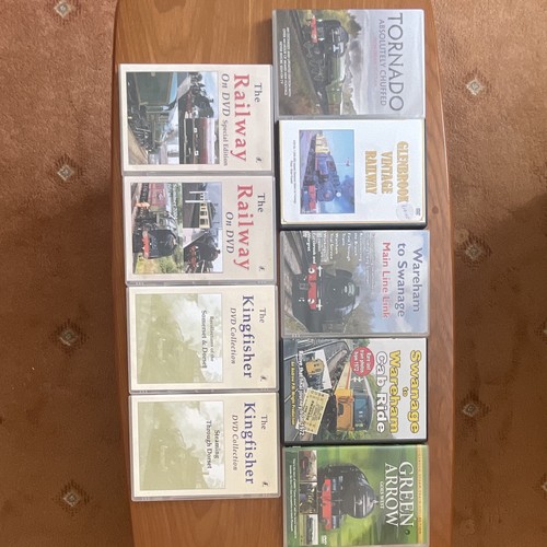 Steam train dvd bundle - steam,