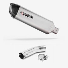 Lextek VP1 Matt Exhaust 300mm with Link Pipe for Suzuki GSXR 600/750 (11- )