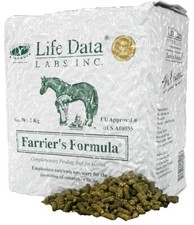 Farriers Formula help horses build strong structural and connective tissue pr...