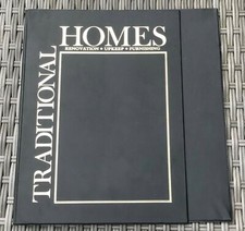 ORIGINAL TRADITIONAL HOMES MAGAZINE BINDER HOLDER VINTAGE