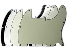 Esquire 3 Ply 8 Hole Pickguard (Parchment / Mint Green/Black/White)