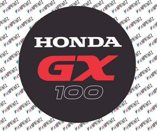 Honda gx100 sticker - gx100,