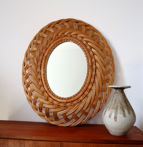 Mid century swedish wicker - century,