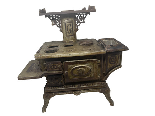 Antique michigan stove - antique, garland