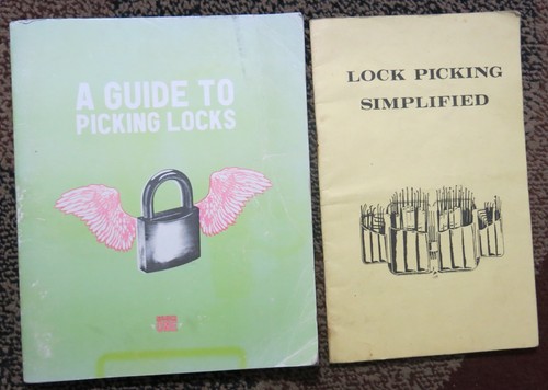Lock picking guides - , a