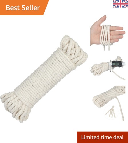 Versatile 6mm cotton macrame - cotton,