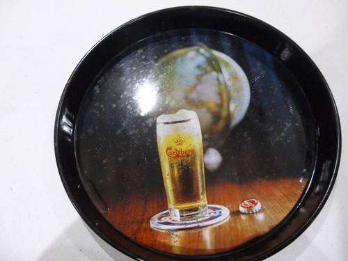 Carlsberg beer tray vintage - carlsberg,