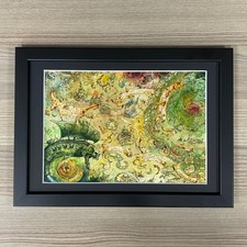 DREADFLEET FRAMED ART MAP