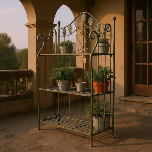 Wrought iron flower - wrought,