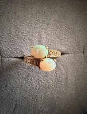 Stunning 9ct 9K Gold Opal