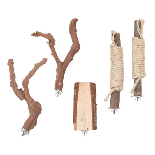 Pcs parrot perch set - parrot,