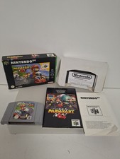 MARIO KART 64 BOXED NINTENDO 64 GAME & MANUAL LIGHT WEAR TO BOX