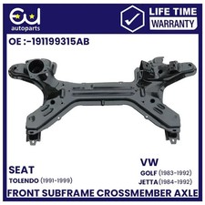 FRONT SUBFRAME CROSSMEMBER AXLE FOR VW GOLF MK2 JETTA MK2 SEAT TOLEDO MK1 91-99