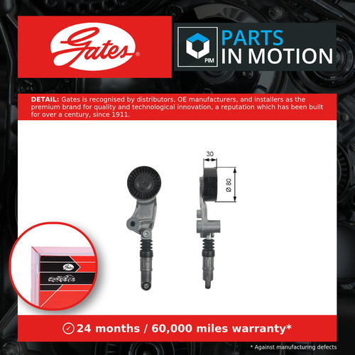 Aux belt tensioner t39257 - aux,