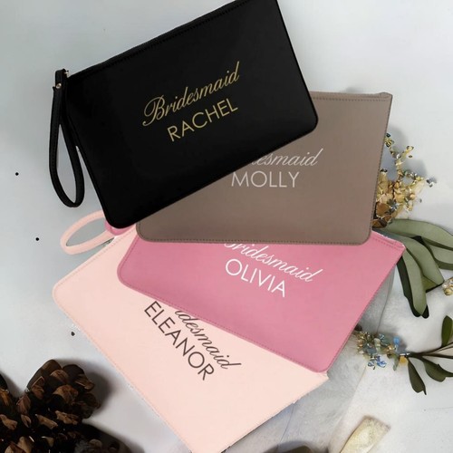 Personalised clutch bag - personalised,