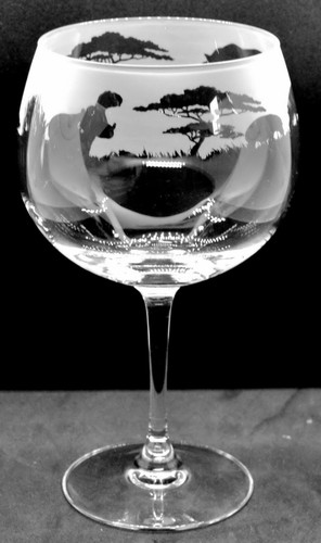 Hippo frieze boxed 70cl - 70cl, glass
