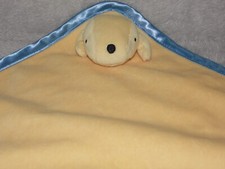 Spot comforter soft toy yellow