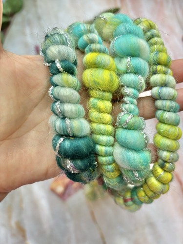 Sparkly chunky art yarn - sparkly,