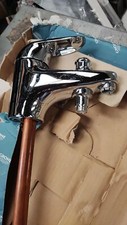 Grohe bath shower mixer tap missing bottom fittings scratch on top  (950)