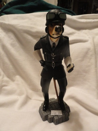 Greyhound police motorcyclist - greyhound,