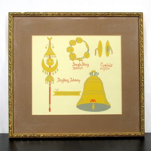 13x12 vintage unusual print - 13x12,