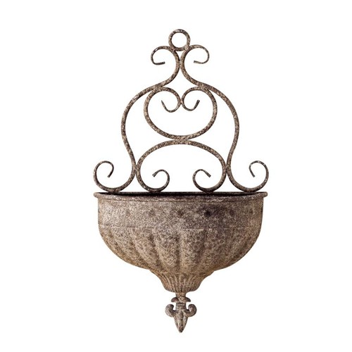Vintage wall hanging planters - vintage,