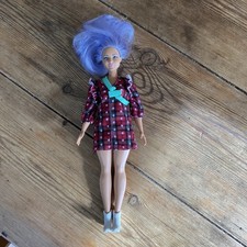 Barbie Fashionistas Doll 157  Purple Hair Curvy Figure GRB49