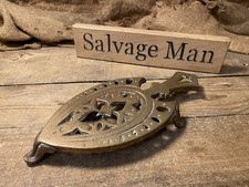 ANTIQUE VINTAGE SOLID HEAVY